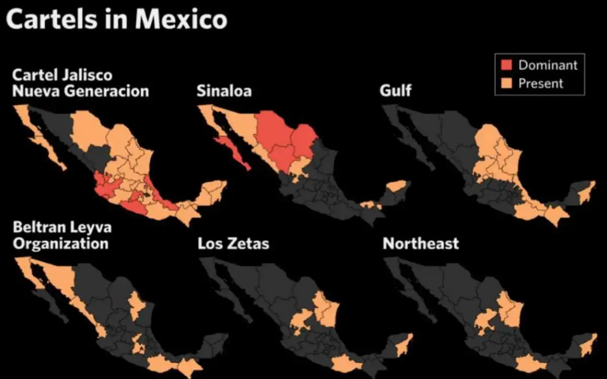 12 Cartels At War For Territory Across Mexico; AMLO Dismisses Report As ...