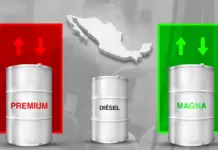 How are gasoline prices in Mexico this February 1