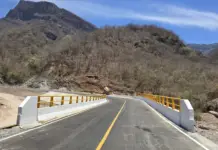 San Ignacio Tayoltita Highway is key to regional development in Sinaloa and Durango; it will benefit more than 11,000 residents.