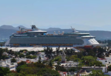Mazatlán welcomes the 55th cruise ship of the year; more than 202,000 visitors and an economic impact of more than 323 million pesos