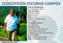 Missing police officer remains active on the payroll of the Mazatlán Municipality