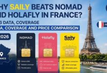 Why Saily Beats Nomad and Holafly in France? 2026 Data, Coverage and Price Comparison