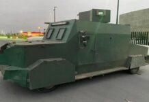 Narco Tanks confiscated on Sinaloa roads… Not a good sign